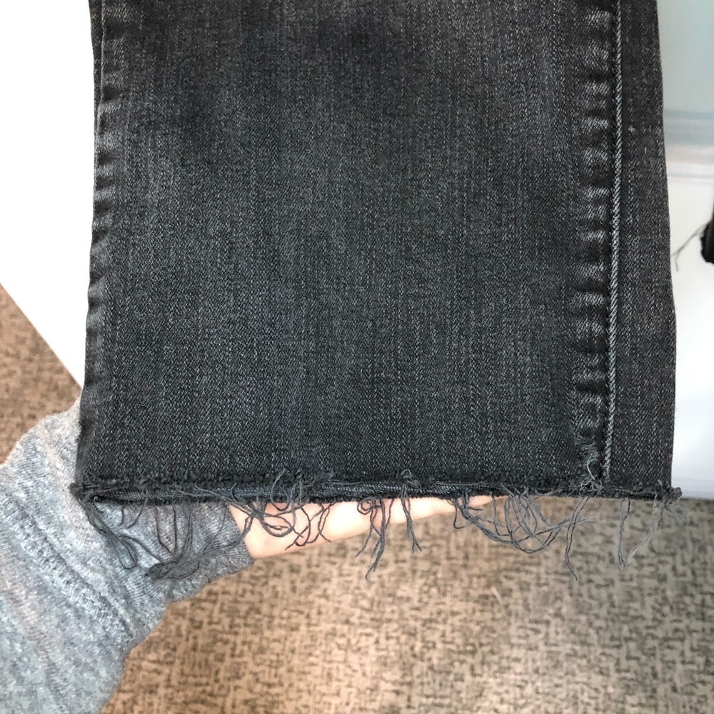 American Eagle Black Super Stretch Skinny Jeans - Picture 4 of 15